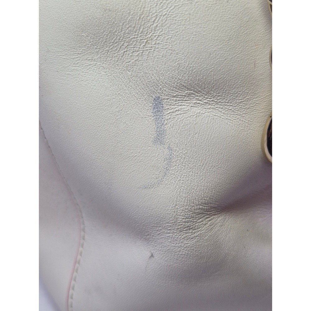 Kate Spade 2 Park Avenue Leather Flap Satchel Bag Pyramid Turnlock Purse READ - Picture 14 of 16